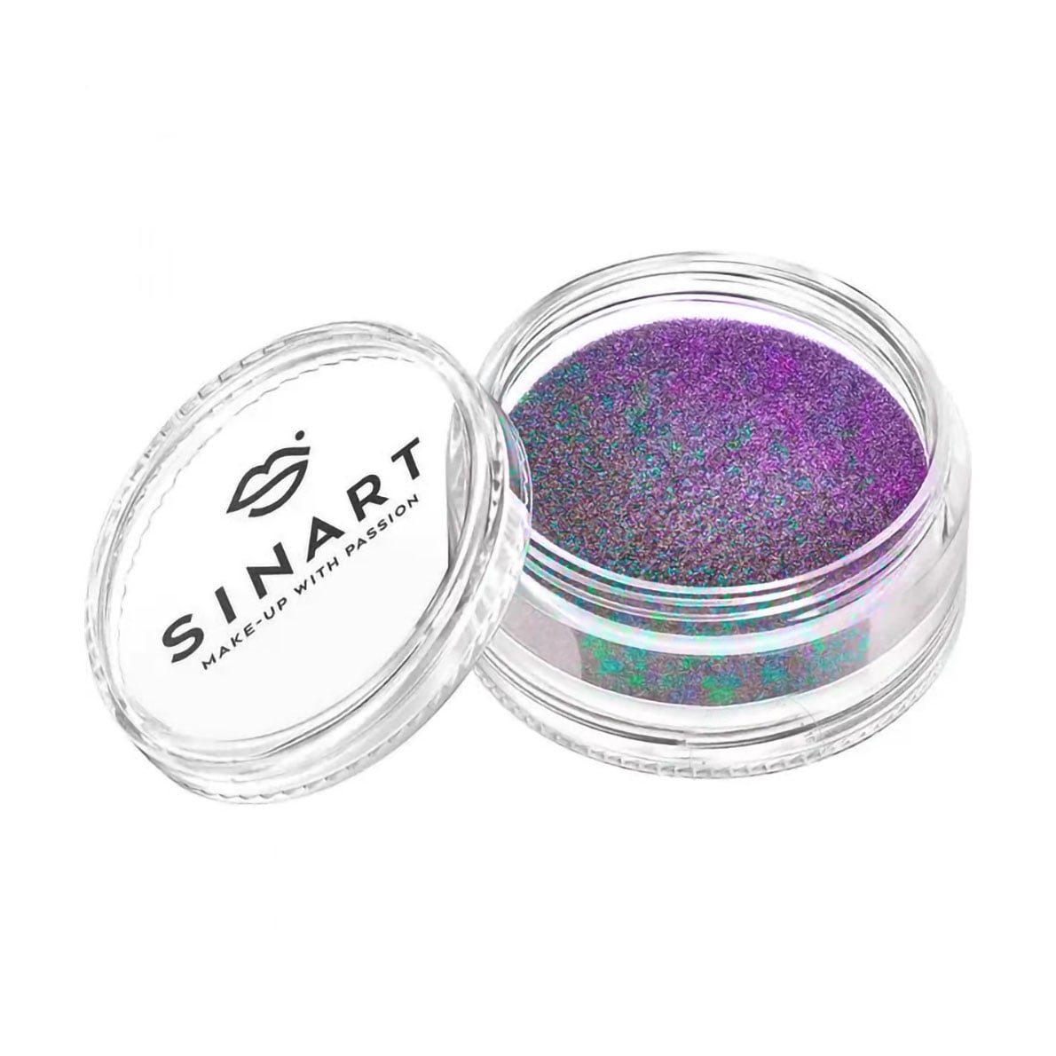 Пігмент для повік Sinart Make-Up With Passion, 115 Pink Green, 1 г